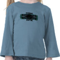 Girl's Cosmic Cutie V7 Flying Saucer t-shirts by 3DMOONMAN Girl's Cosmic Cutie V7 Flying Saucer t-shirts