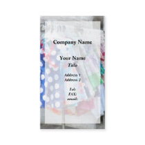 Girl's Dresses at Street Fair business cards