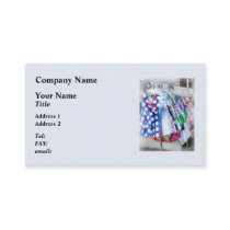 Girl's Dresses at Street Fair business cards