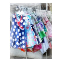 Girl's Dresses at Street Fair posters