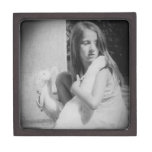 Girls & ducks old photography Premium Gift Box