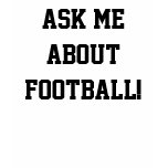 Girls Football Tee