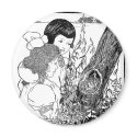 Girls Found A Bird Nest magnets by angelandspot Girls Found A Bird Nest magnets