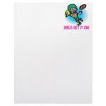 Girls Get It On Personalized Letterhead