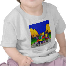 Girls Going Home by Piliero T Shirts