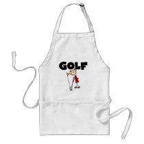 Girls GOLF aprons by stick_figures Girls GOLF aprons