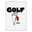 Girls GOLF cards by stick_figures Girls GOLF cards