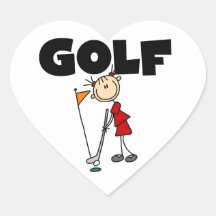 Girls GOLF Sticker