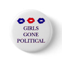 Girls Gone Political Logo Button