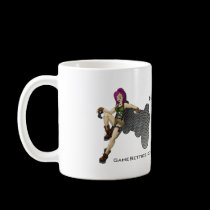 Girls got Game! white mug