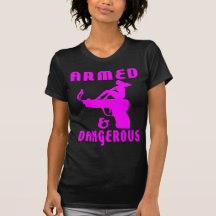 GIRLS & GUNS T SHIRTS