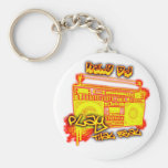 girls guys rap urban dance crunk hip-hop music keychains