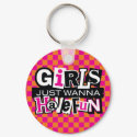 Girls Have Fun keychains