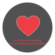 Girls Heart Missing stickers by RAWRoutloud Girls Heart Missing stickers