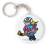 Girls Hockey Key Chains