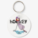 Girls Hockey keychains by toddlersplace Girls Hockey keychains