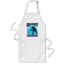 Girls Hockey - No Balls Required Aprons