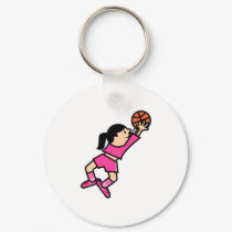 Girls Hoops keychains by shopaholicchick Girls Hoops keychains