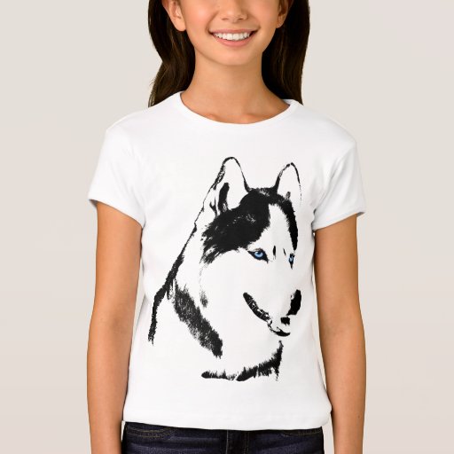 husky dog shirts