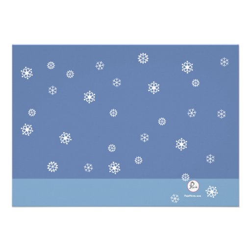 Girl's Ice Skating Party Invitation