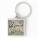 Girls in a Bordello Key Chain
