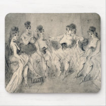 Girls in a Bordello Mousepad