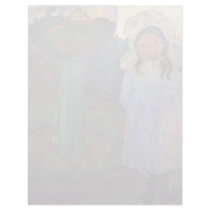 Girls In The Garden Next Glass Ball (Elsbeth) \ Customized Letterhead