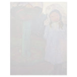 Girls In The Garden Next Glass Ball (Elsbeth) \ Customized Letterhead
