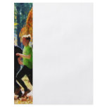 Girls Jogging On an Autumn Day flyers