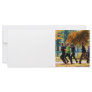 Girls Jogging On an Autumn Day Custom Rack Cards