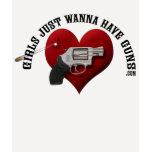 Girls Just Wanna Have Guns Baseball Tee t-shirts