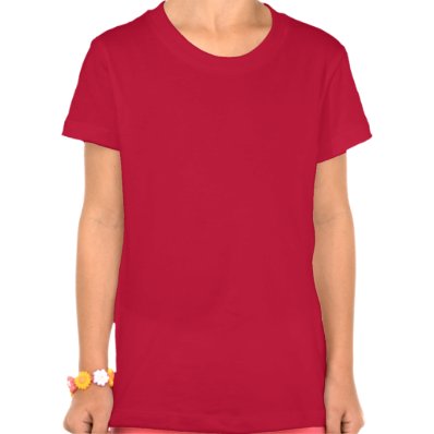 Girls Keep Calm and Learn Mandarin Red T-shirt