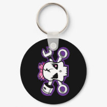 Girls Keychain by cjcycleshop Girls Keychain