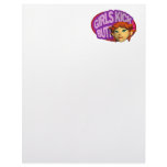 Girls Kick Butt Letterhead