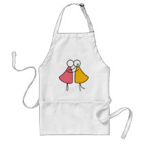 Girls Kiss Girls Aprons