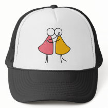 Girls Kiss Girls hats