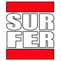 girls ladies womens Surf t shirt