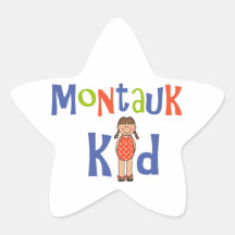 Girls Montauk Kid Star Stickers