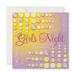 Girls Night Dance Party Invitations