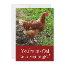 Girl's Night! Invitation for Bachelorette Party invitation