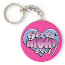 Girls' Night Out Bachelorette Party keychains