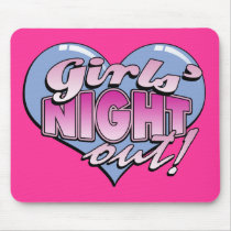 Girls' Night Out Bachelorette Party mousepads
