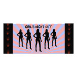 Girl's Night Out Card Custom Invites