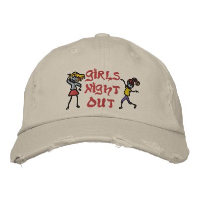 Girl’s Night Out embroidered hat