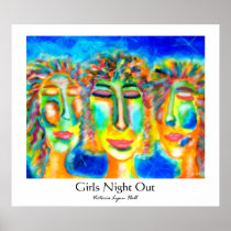 Girls Night Out Fine Art Print posters