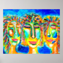 Girls Night Out Full Bleed Print