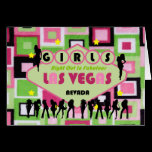 GIRLS NIGHT OUT IN FABULOUS LAS VEGAS Card cards
