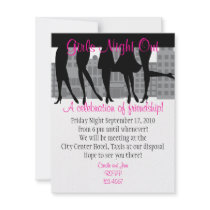 Girls Night Out invitations
