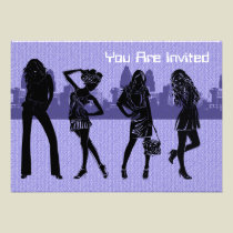 Girls Night Out Invitation Template invitations