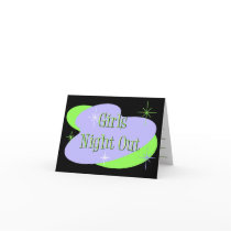 Girls Night Out invitations cards